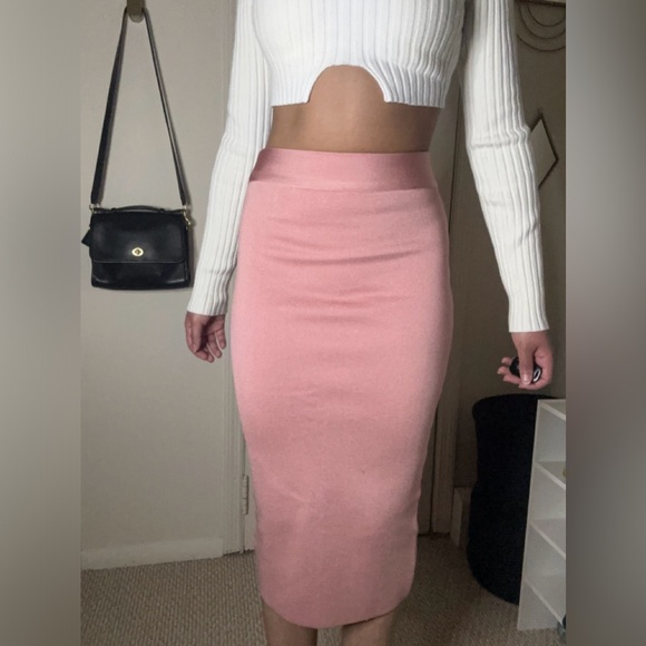 Bodycon midi skirt - Picture 2 of 5